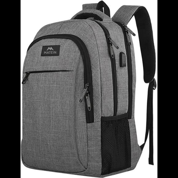 Travel Laptop Backpack,Business Anti Theft Slim Sturdy Laptops Backpack with USB